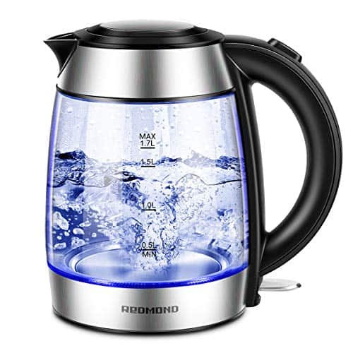 cordless glass electric kettle