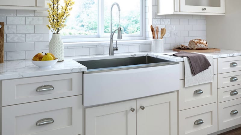 How To Install A Farmhouse Sink In, Installing Farmhouse Sink In Existing Cabinets